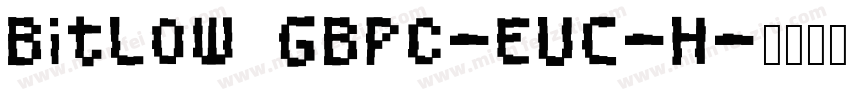 BitLow GBpc-EUC-H字体转换